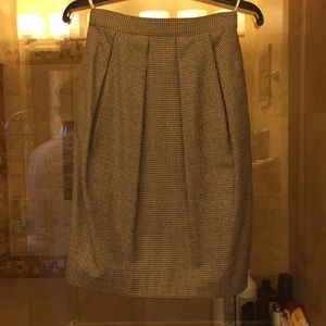 Vintage Wool Pencil Skirt
